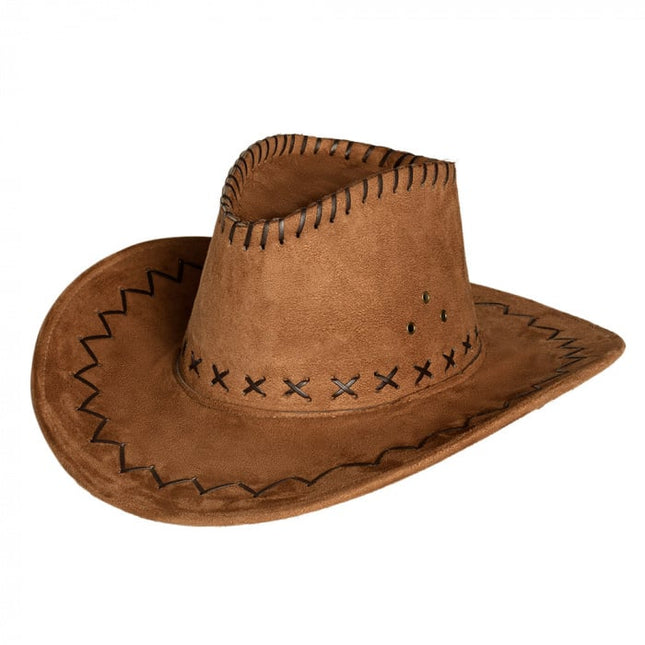 Cowboyhut Lederlook