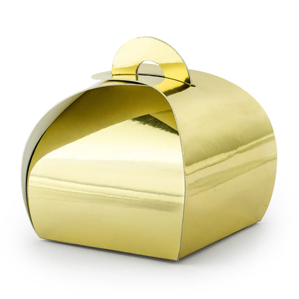 Geschenkboxen Gold 6cm 10Stk