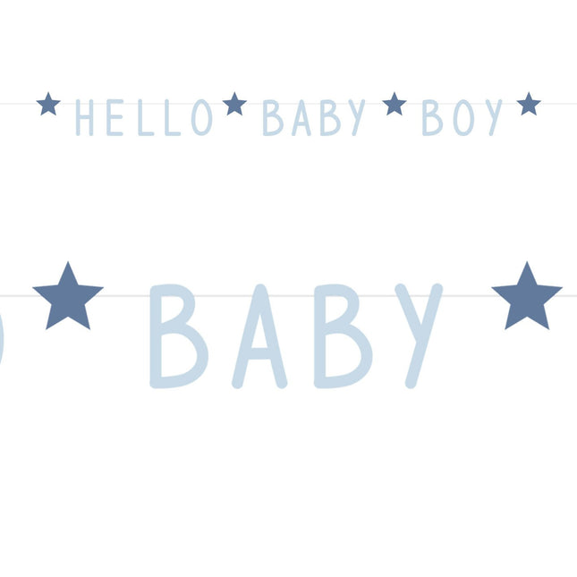 Letter String Birth Boy 1.4m