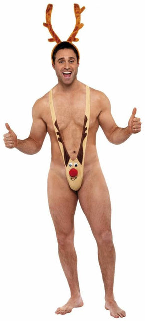 Weihnachts-Mankini Rudolf