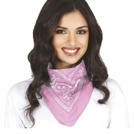 Rosa Halstuch Bandana