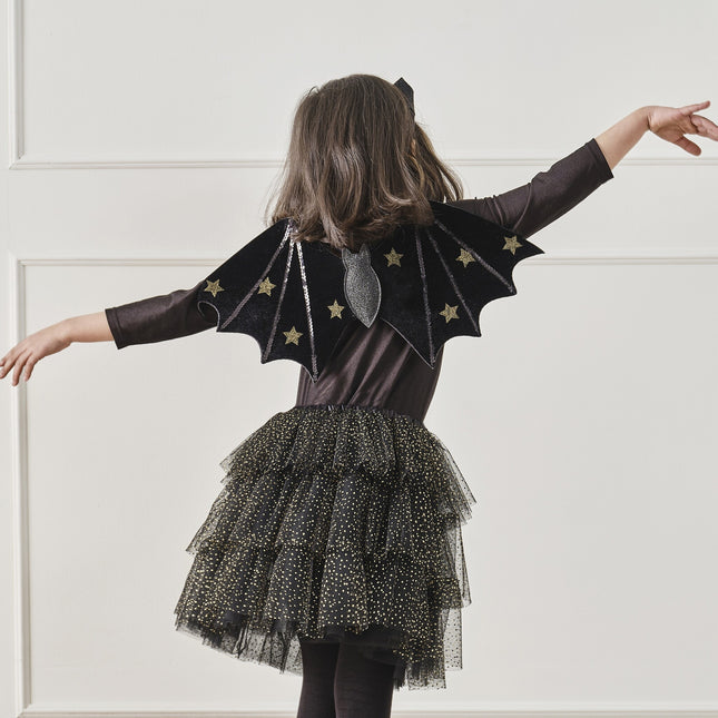 Schwarz Gold Tutu Girl