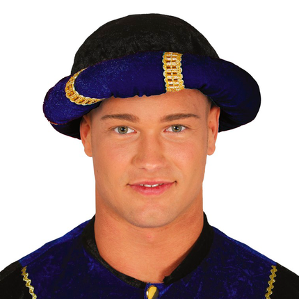 Blauer Turban