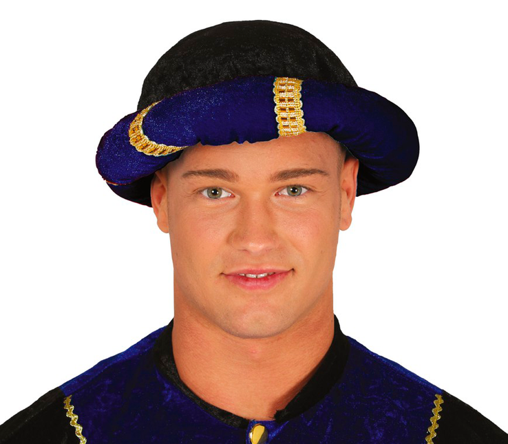 Blauer Turban