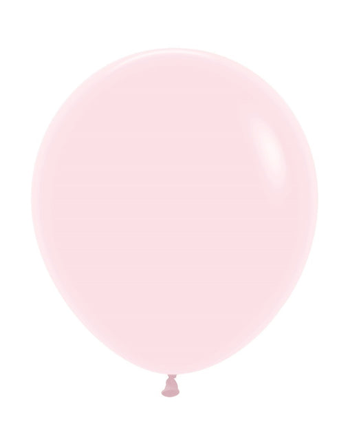 Ballons Pastell Matt Rosa 45cm 25Stk