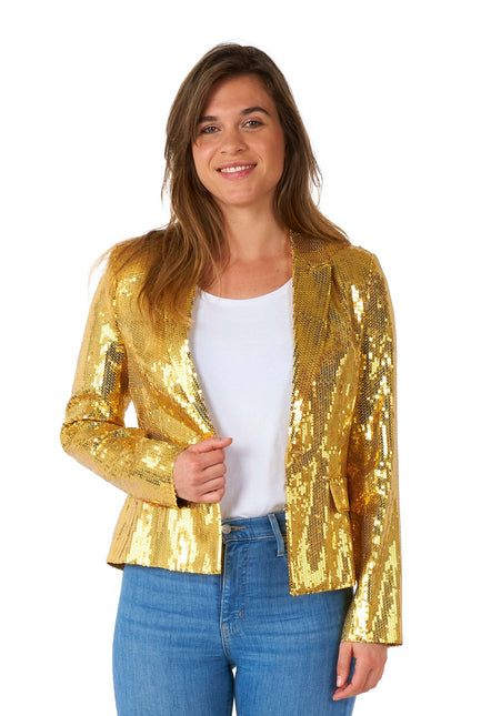 Paillet Gold Blazer Damen Suitmeister