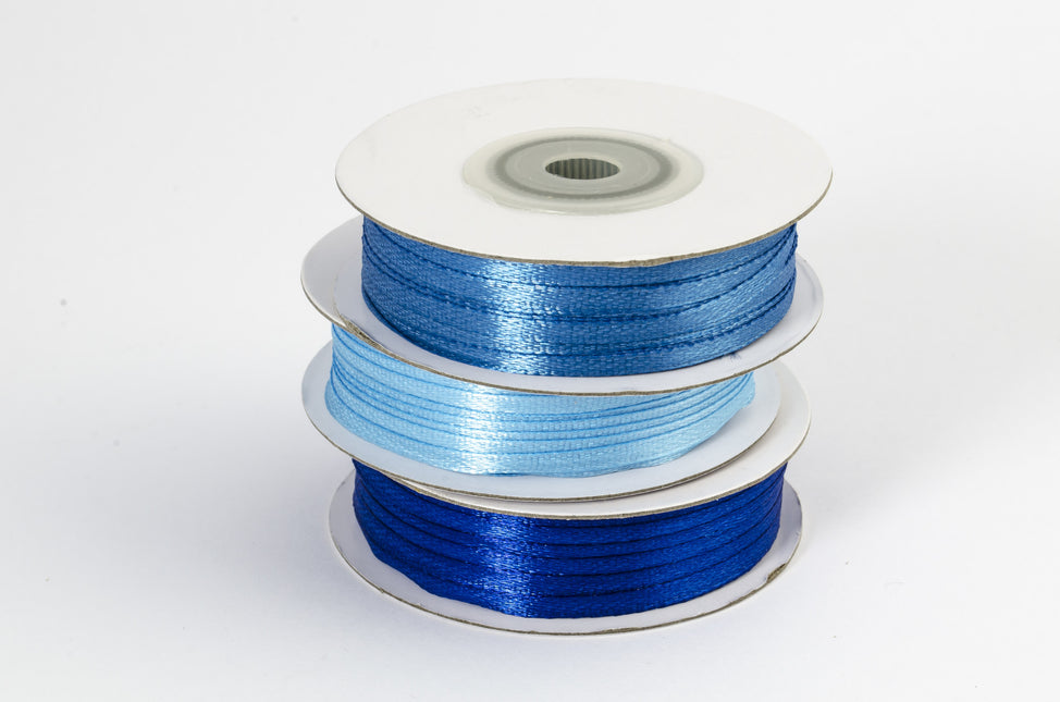 Satinband Hellblau 3mm 50m