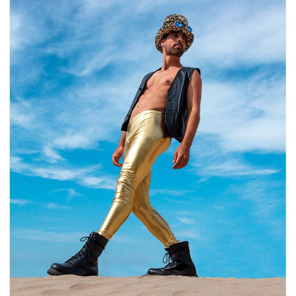 Metallic Gold Legging L-XL