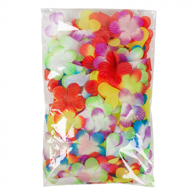 Hawaii Dekoration Blumen Bunt 4,5cm 300Stk.