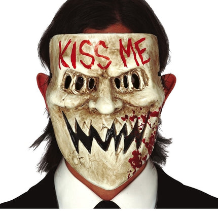 Halloween Horror Kiss Me Maske