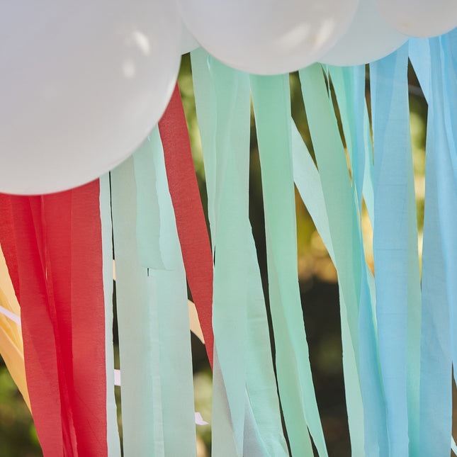 Luftballons setzen Wolke 2m