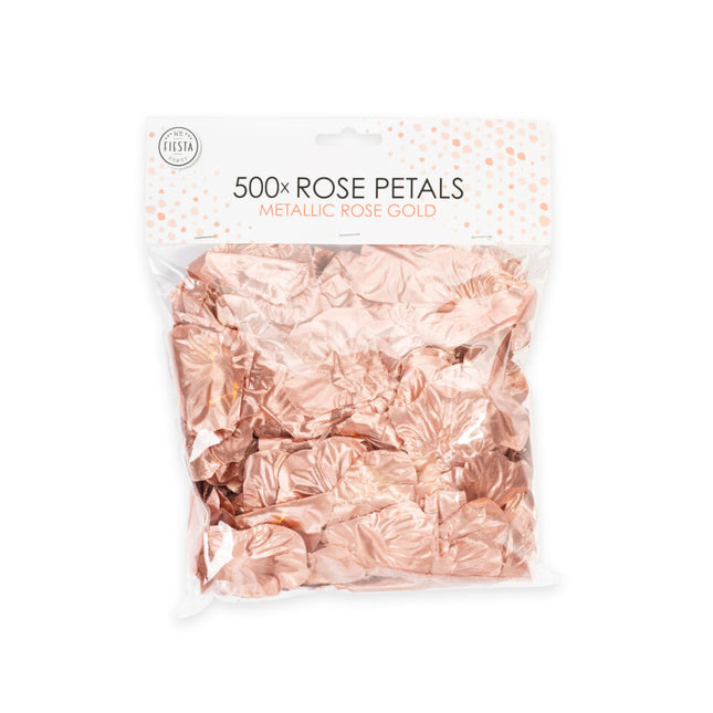 Rose Gold Rosenblüten Metallisch 500Stk