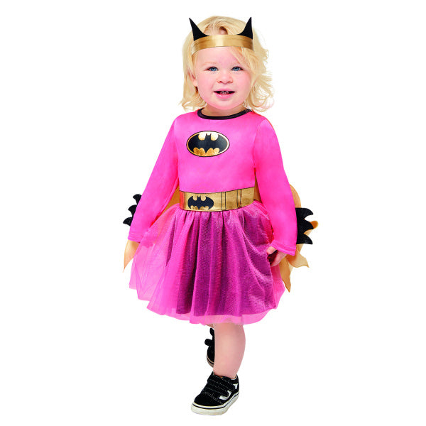 Kinderkostüm Rosa Batgirl