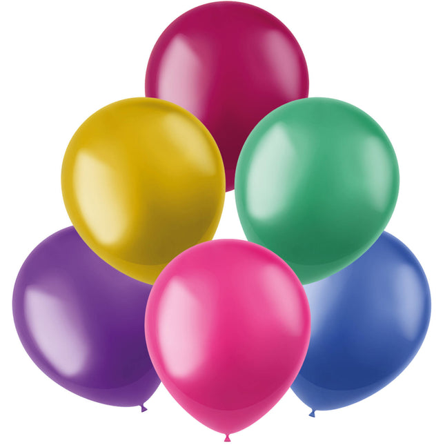 Ballons Bunt 33cm 50Stk