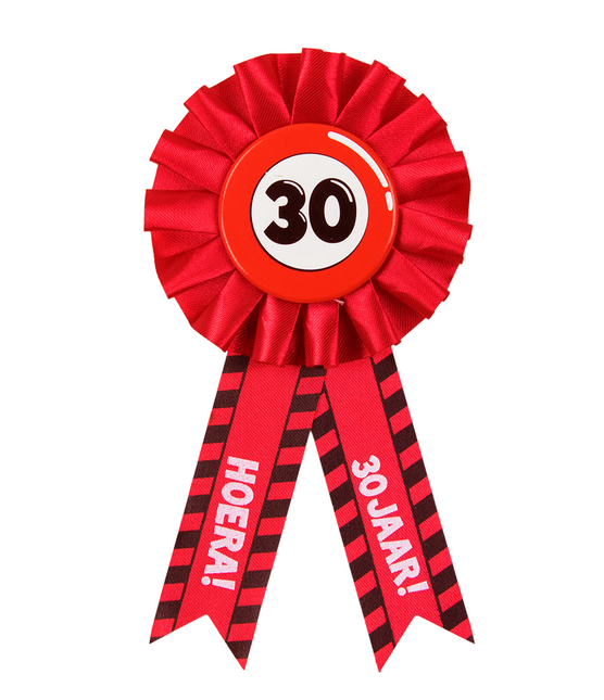 Rosette Hooray 30 Jahre Hooray