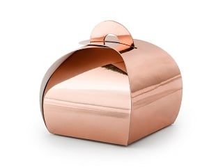 Geschenkboxen Rose Gold 6cm 10Stk