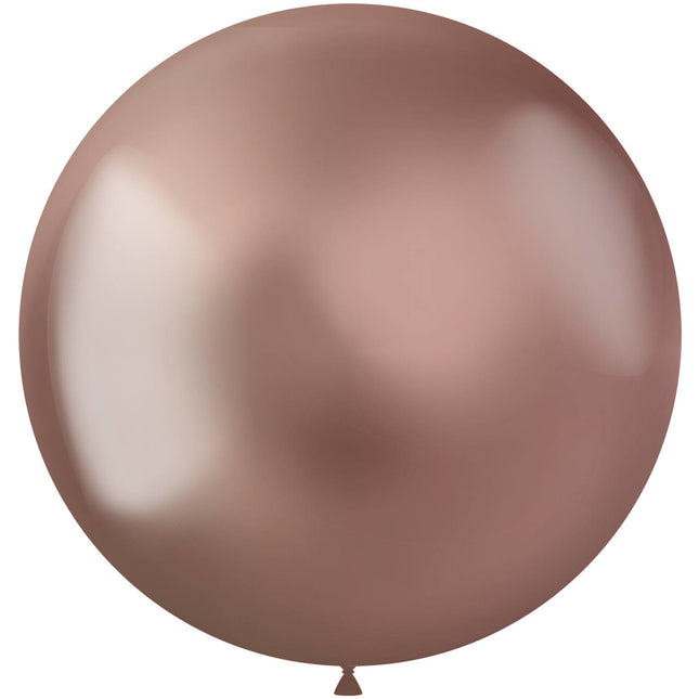 Rose Gold Ballons Chrom 48cm 1.