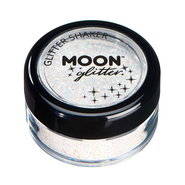 Moon Glitter Pastell Glitter Shaker Weiß 5g