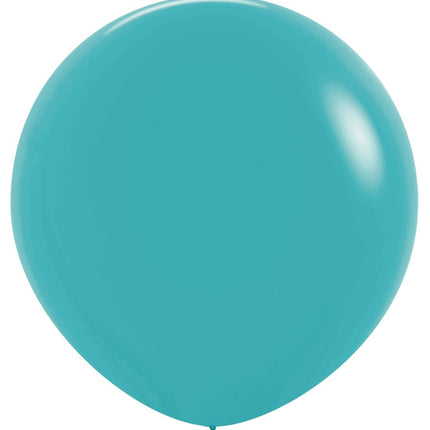 Ballons Karibik Blau 91cm 10Stk