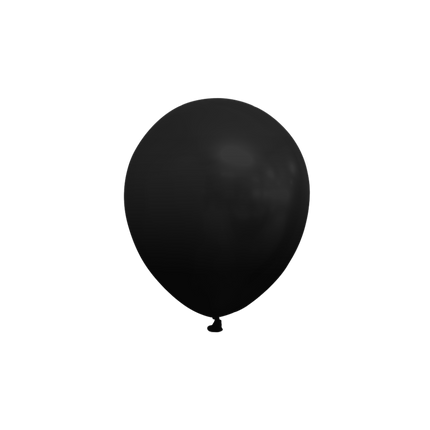 Schwarze Ballons 13cm 100Stück