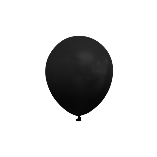 Schwarze Ballons 13cm 100Stück