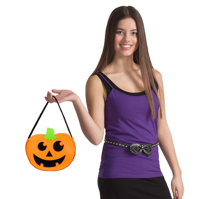 Halloween Kürbis Handtasche 22cm