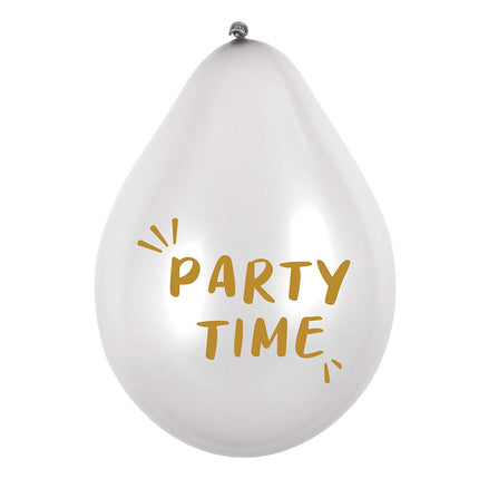 Ballons Party Time Doppelseitig 25cm