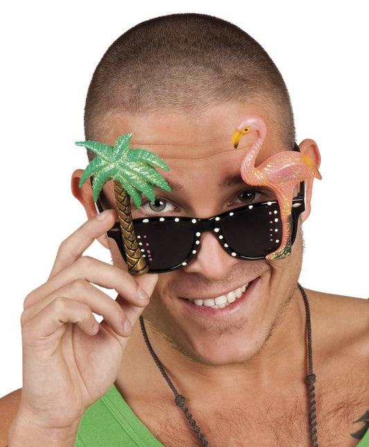 Hawaii Brille Flamingo