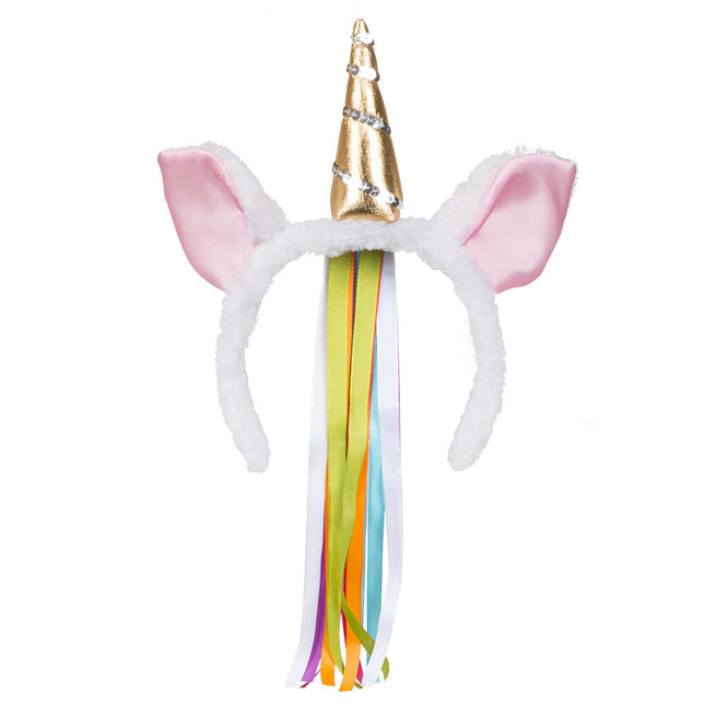 Einhorn Tiara Fransen 35cm