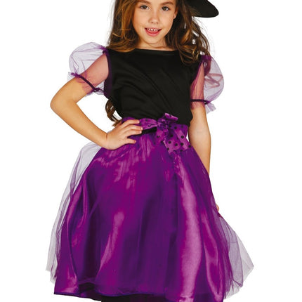 Halloween Kleid Kind Lila