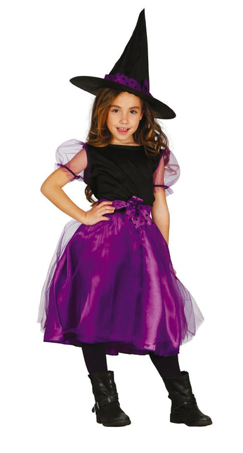 Halloween Kleid Kind Lila