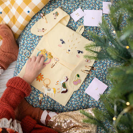 Adventskalender Kaninchen gefüllt