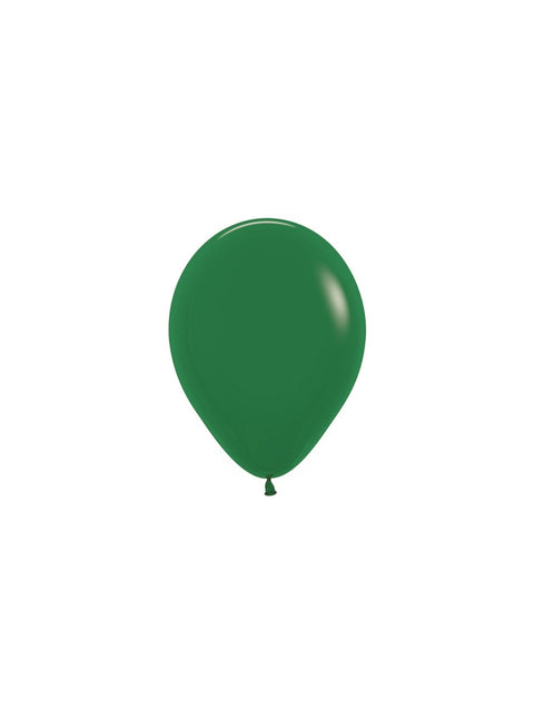 Ballons Waldgrün 12cm 50Stk