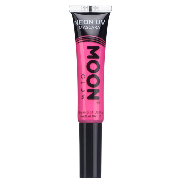 Moon Glow Neon UV Mascara Intense Pink 15ml