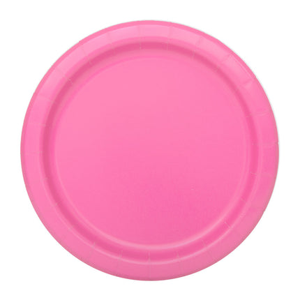 Fuchsia Teller Rund 17,5cm 8Stk