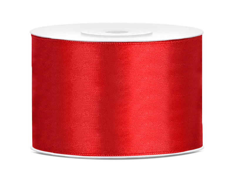 Satinband Rot 50mm 25m