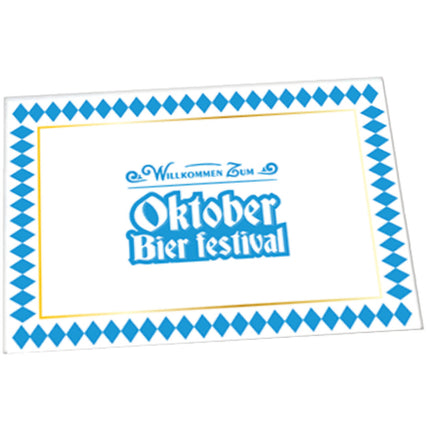 Oktoberfest Tischsets Oktober Beer Festival 6Stk.