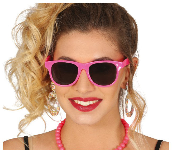 Schutzbrille Neon Pink