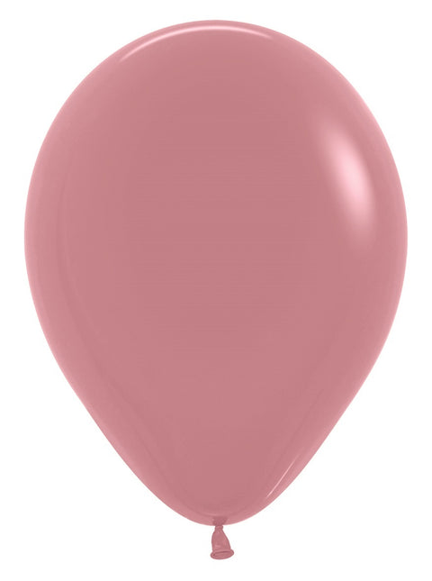 Ballons Rosenholz 30cm 50Stk