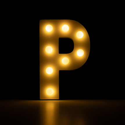 P Light Letter 16,5cm