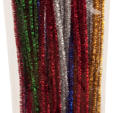 Chenille Faden Glitter 50Stück