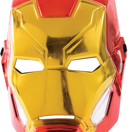 Iron Man Maske Metallic