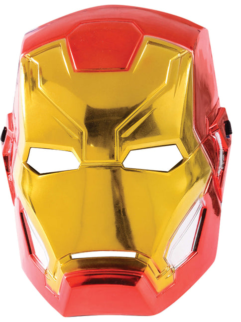 Iron Man Maske Metallic