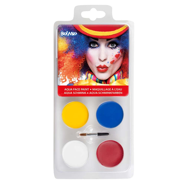 Make-up Set Clown Water Base