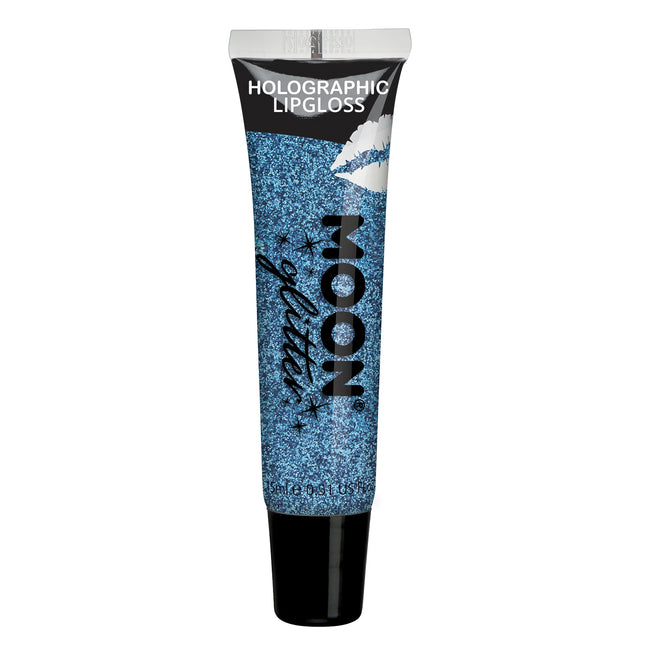 Moon Glitter Holographic Glitter Lipgloss Blau 15ml