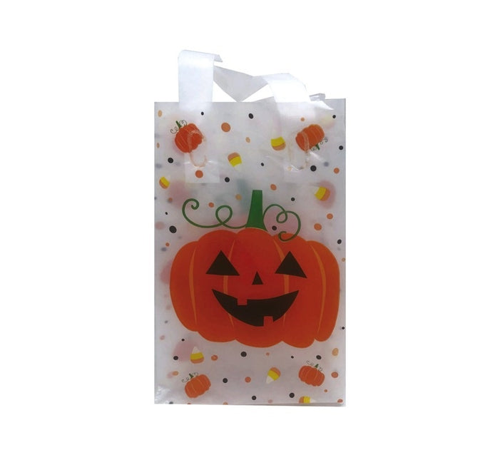 Halloween Taschen Kürbis 14x30cm 6 Stk.