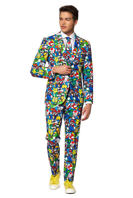 Super Mario Anzug Männer OppoSuits