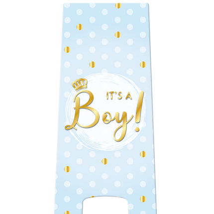 Warnschild It's A Boy Neu 58cm