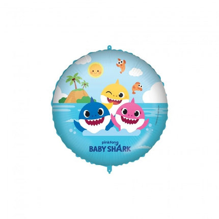 Helium Ballon Baby Hai Leer 46cm