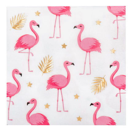 Flamingo Servietten Papier 33cm